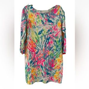 Lilly Pulitzer Marlowe Dress Sparkling Sands Small